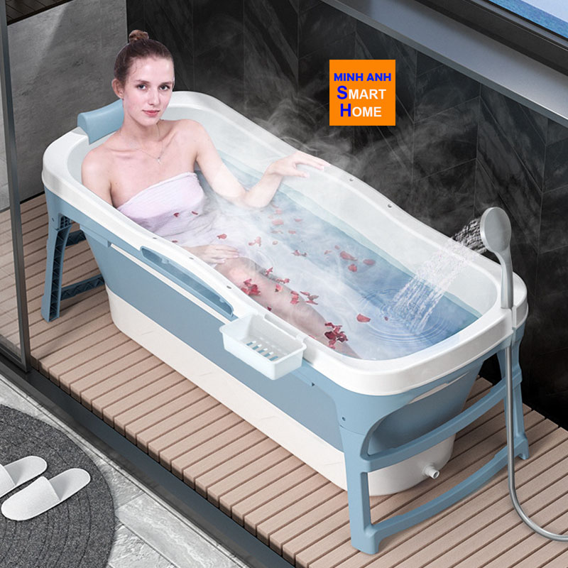 Bồn tắm gấp gọn người lớn loại nằm